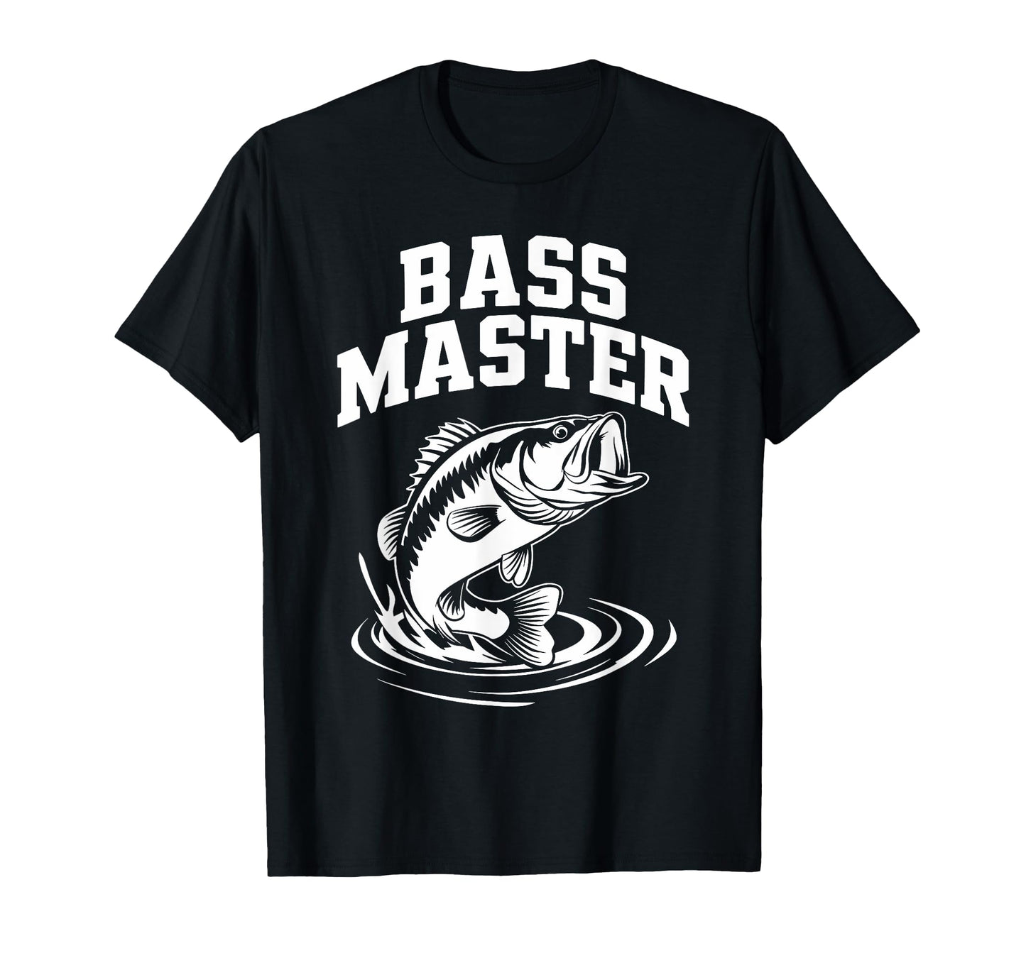 Bass Master, Bass Fish Bass Fishing Fisherman T-Shirt