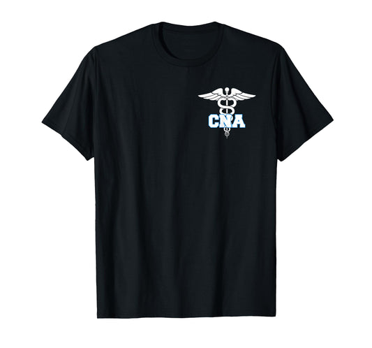 CNA Caduceus Medical Symbol Nurse Gifts T-Shirt