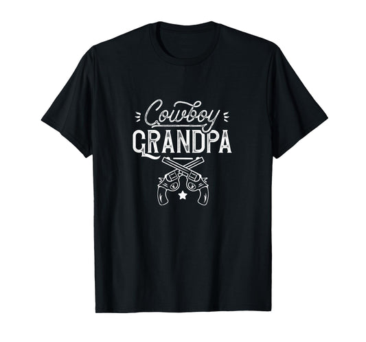 Cowboy Grandpa America Cowboys Wild West USA T-Shirt