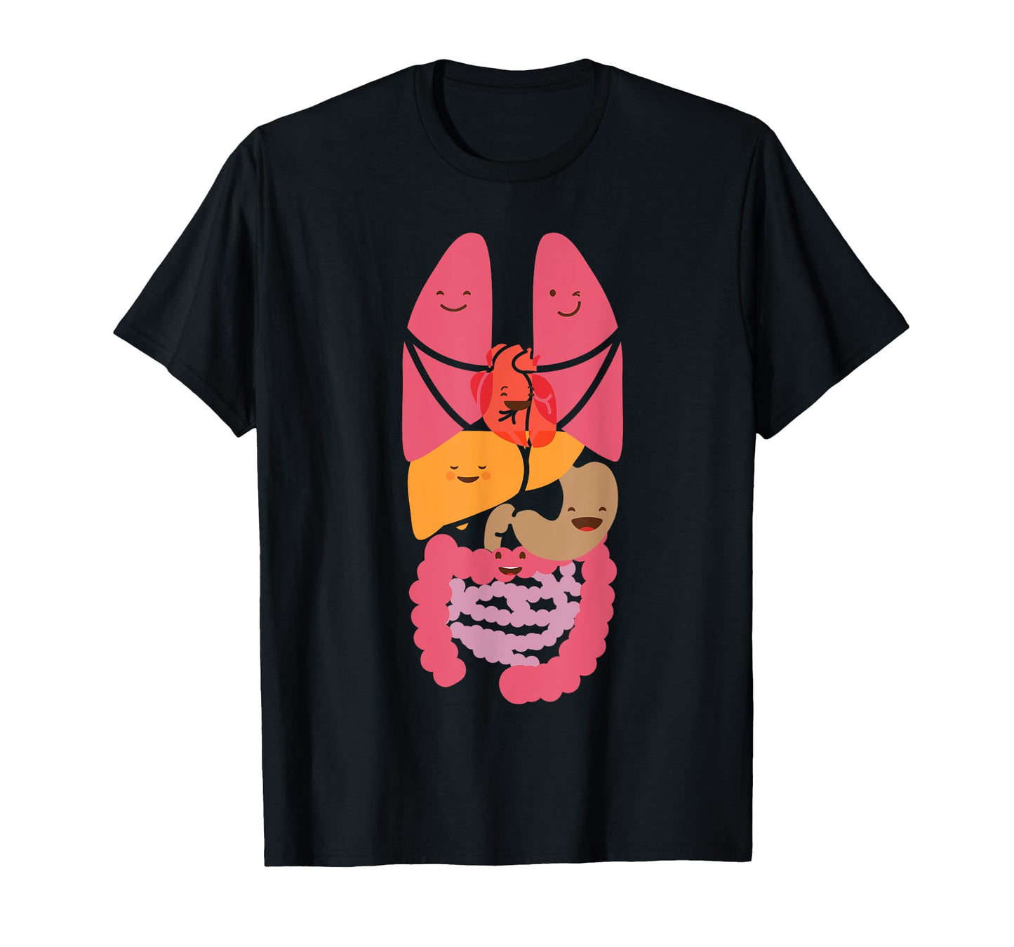 Cool Body Anatomy Costume Funny Organ T-Shirt T-Shirt