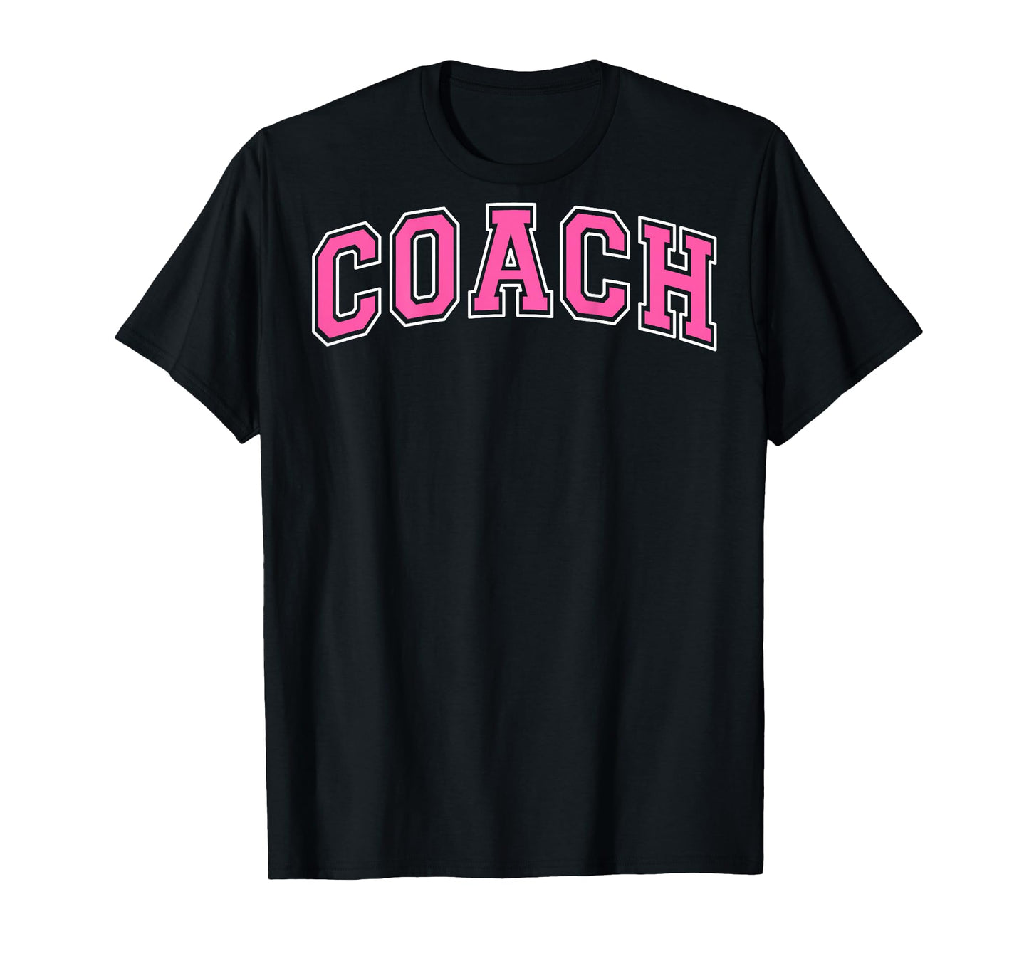 Coach Sports Trainer Vintage Pink White on the back T-Shirt