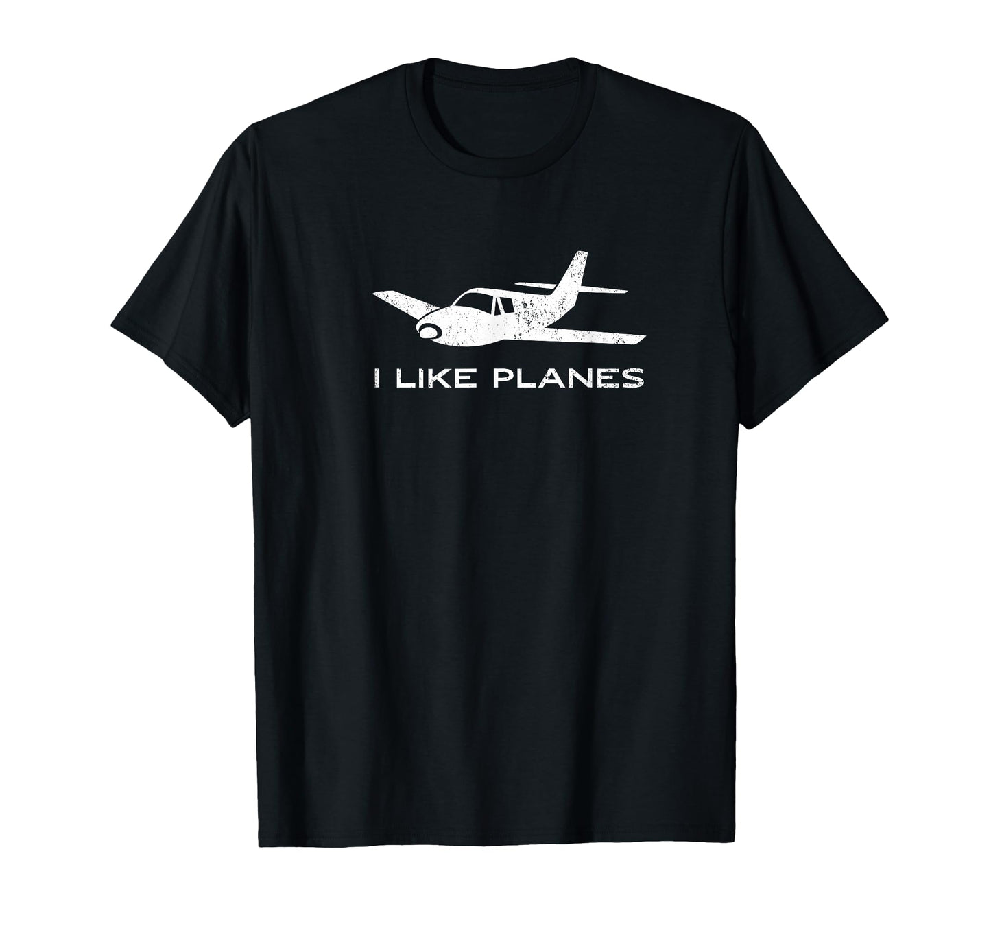Aviation I Like Planes Vintage T-Shirt Gift Men Women Kids T-Shirt