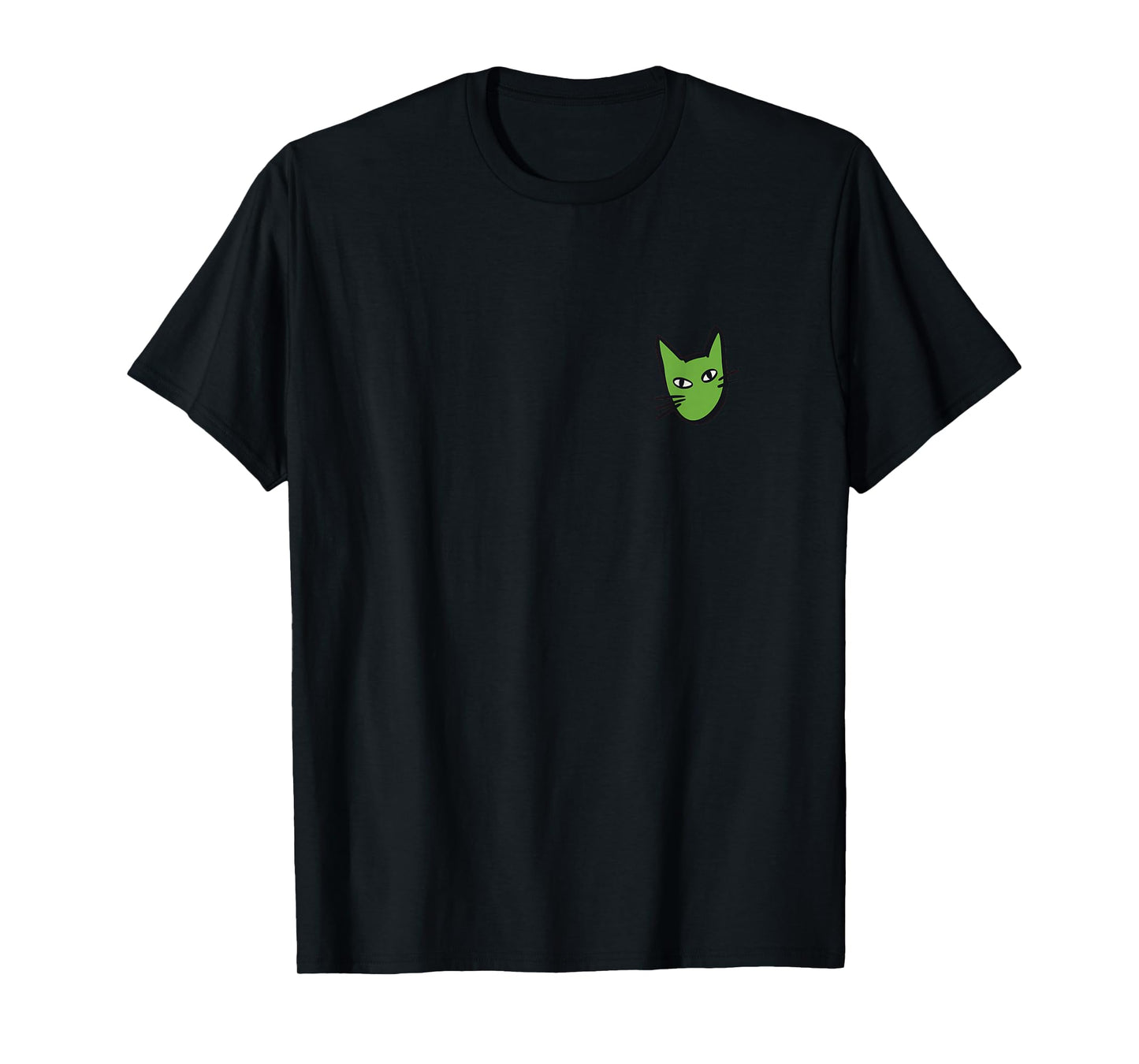 Funny Cat Head T-Shirt