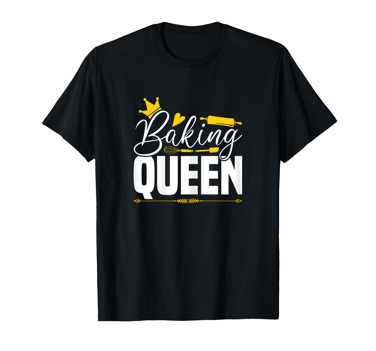 Baking Queen Baker Confectioner Baking Utensils T-Shirt