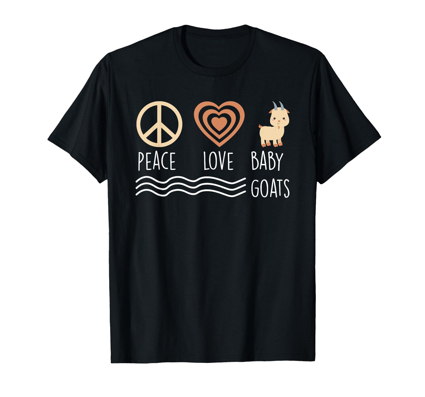 Baby Goat Lover Farm Animal Goat Farming Goat Herder T-Shirt
