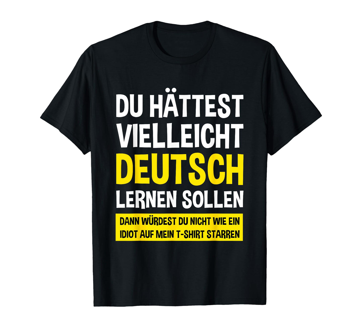 Learn German Speaker - Funny Germany Flag German-American T-Shirt