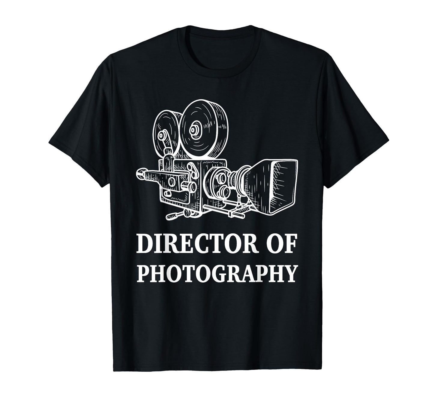 Vintage Movie Camera Cinematography Director Photography DP T-Shirt