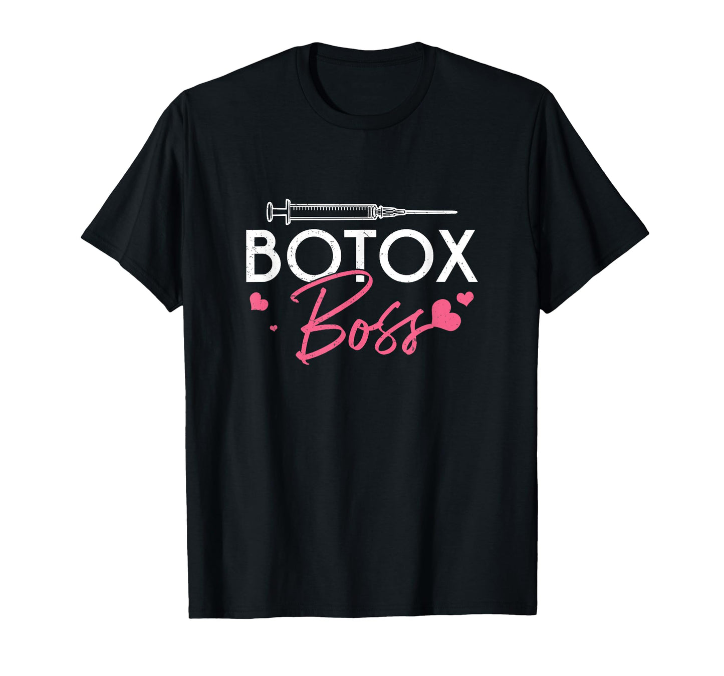 Cool Botox Boss Cosmetic Nurses Plastic Surgeon Aesthetician T-Shirt