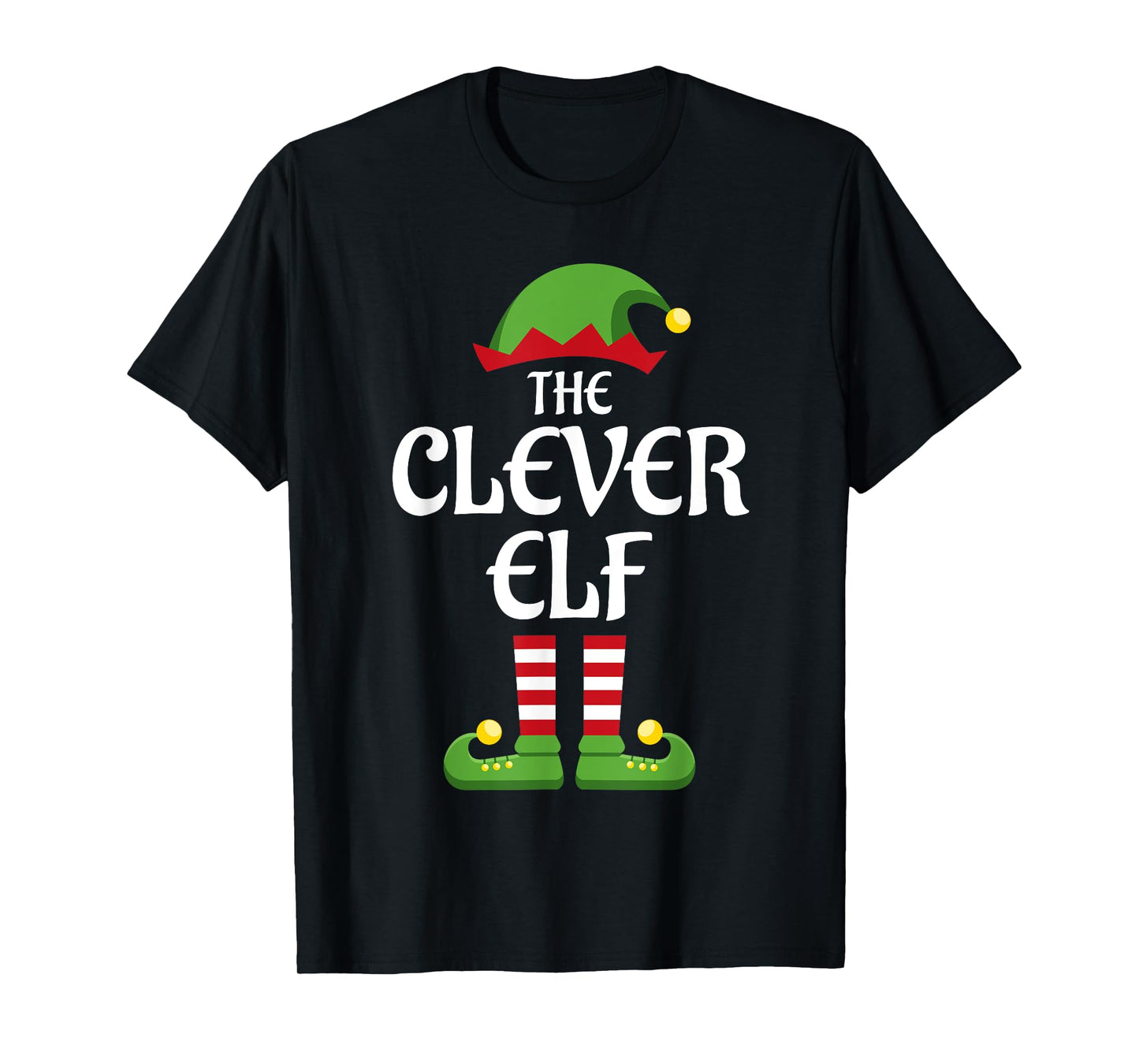 Clever Elf Family Matching Group Christmas Smart T-Shirt