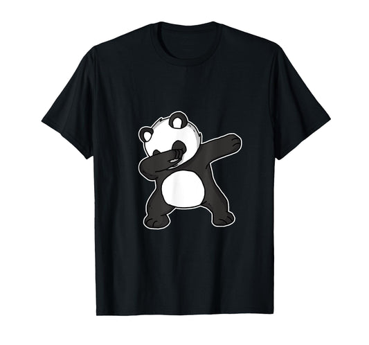 Funny Dabbing Panda Gift Panda Bear Dab Dance T-Shirt