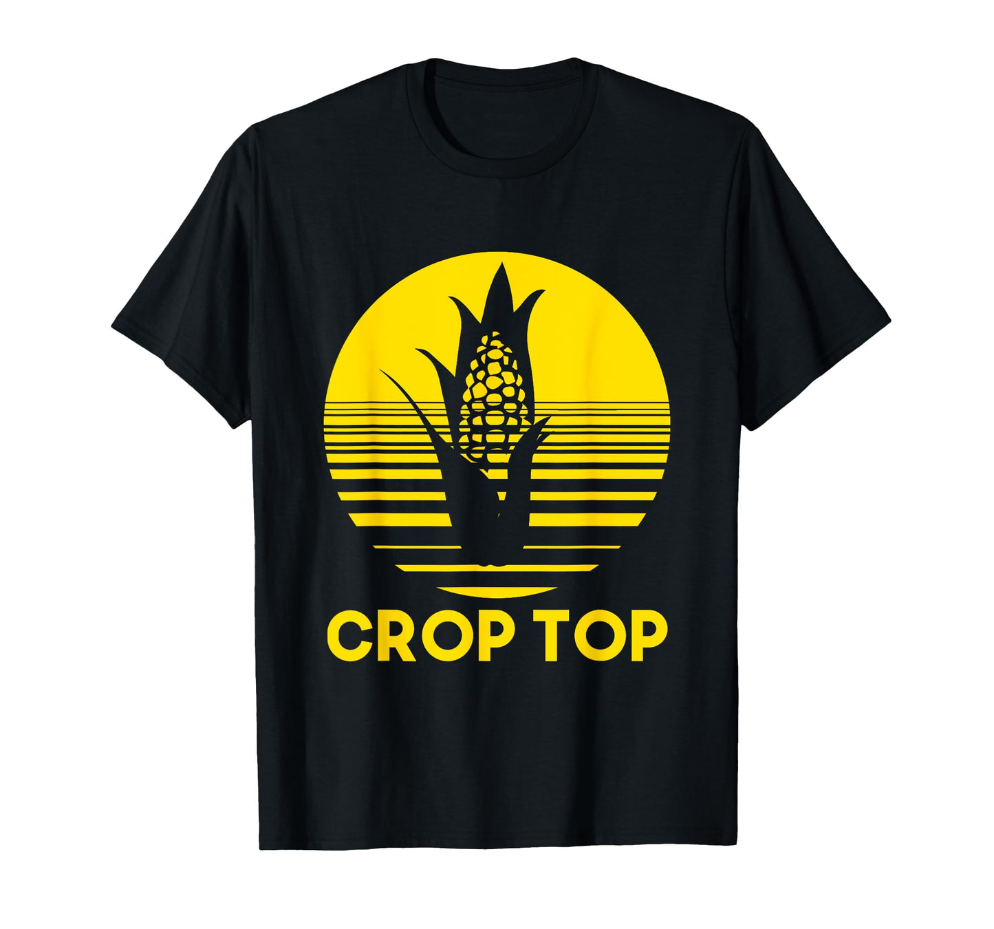 Corn Crop Top Funny Farmer Farming Corn Lover Summer Gift Men Women T-Shirt