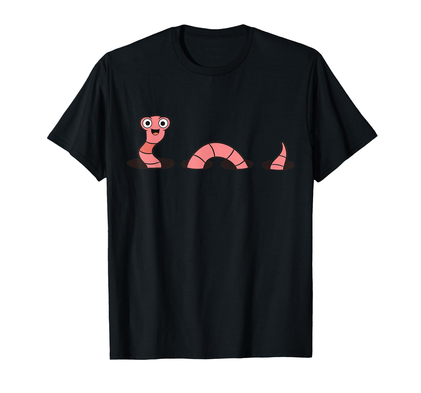Cute Worm Tees Cute Earthworm T-Shirt