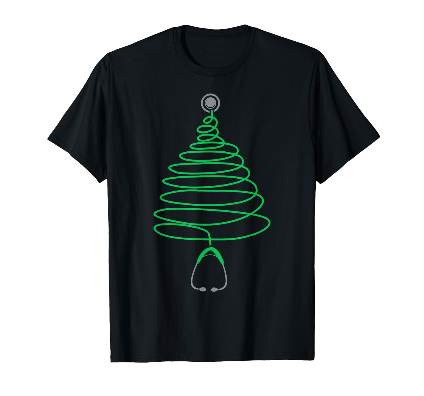 Christmas Tree Stethoscope Nurse Doctor Xmas RN Nursing T-Shirt