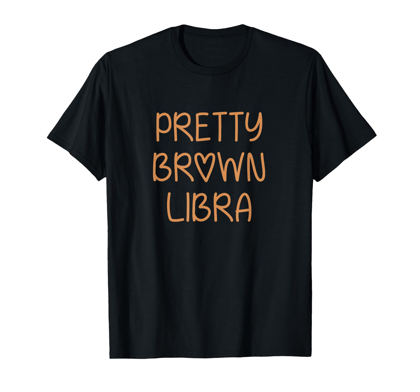 Pretty Libra September October Birthday Asian Latino Black T-Shirt