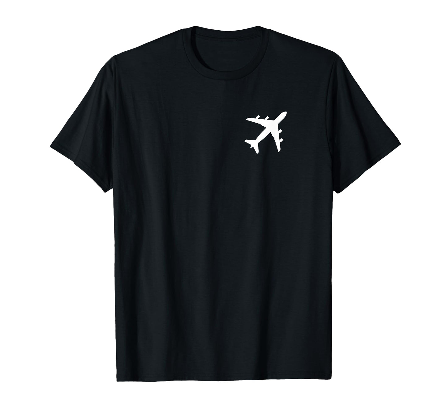 Airplane Logo Simple Aviation and Plane Pilot T-Shirt