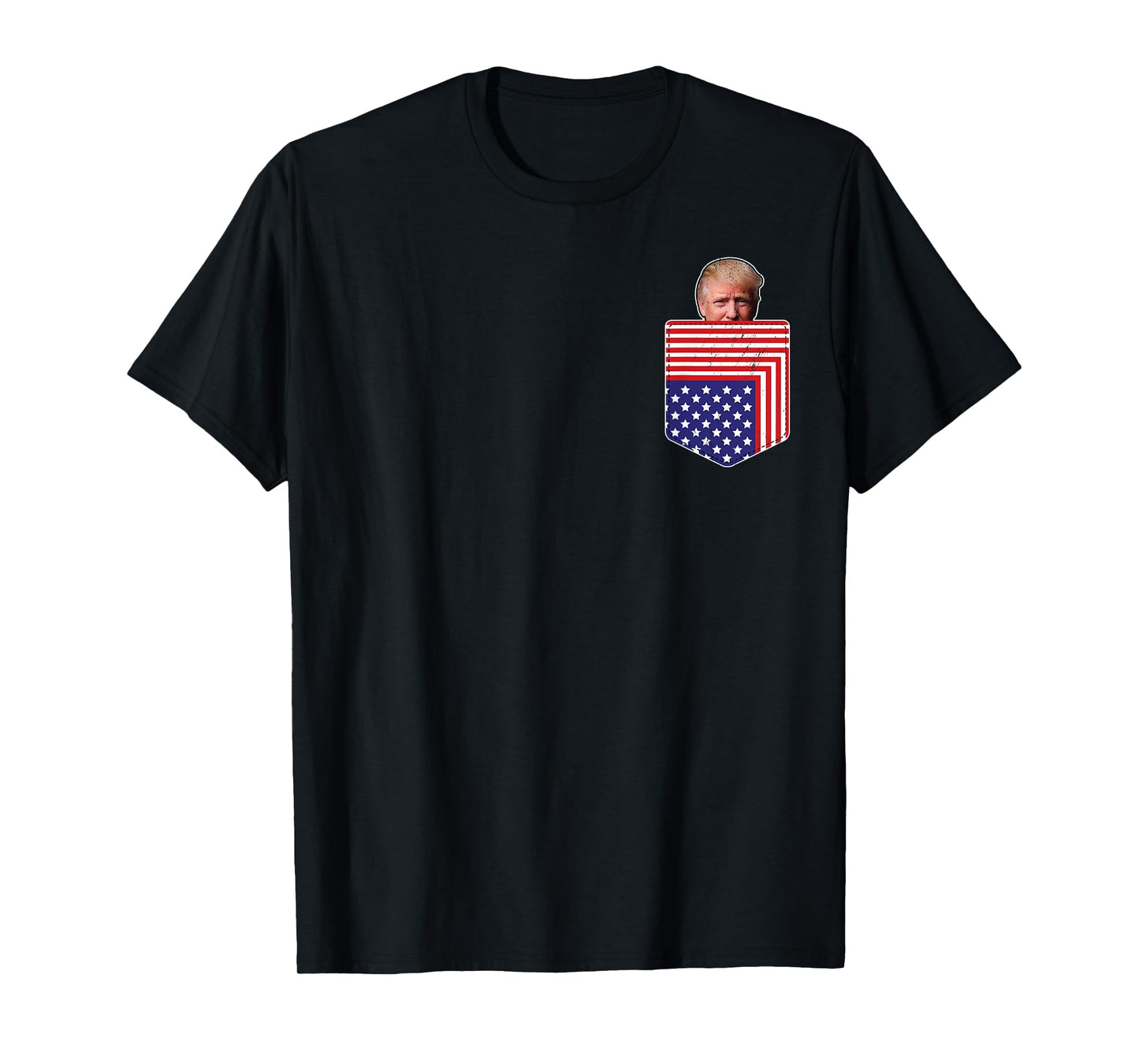 Peeking Pocket Trump Shirt Trump In Your Pocket 2024 T-Shirt