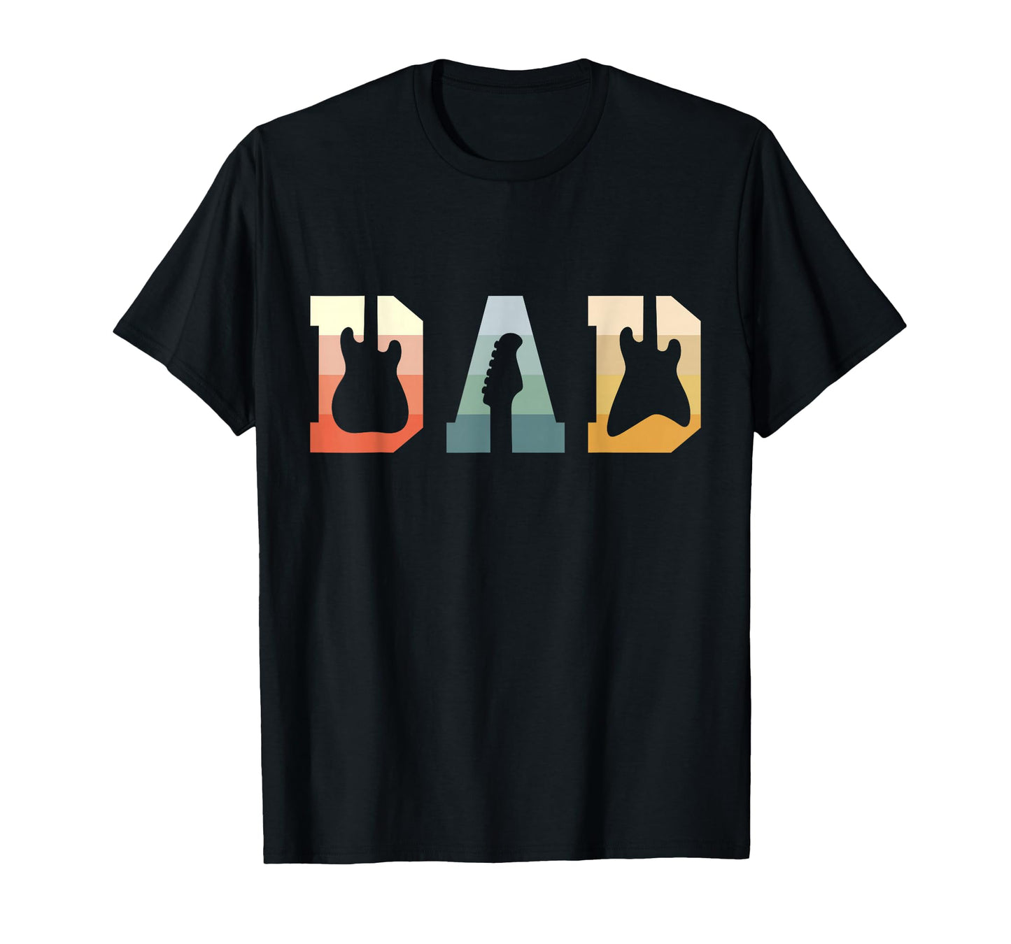 Acoustic Guitar Dad Guitarist Musical Instrument Musician T-Shirt