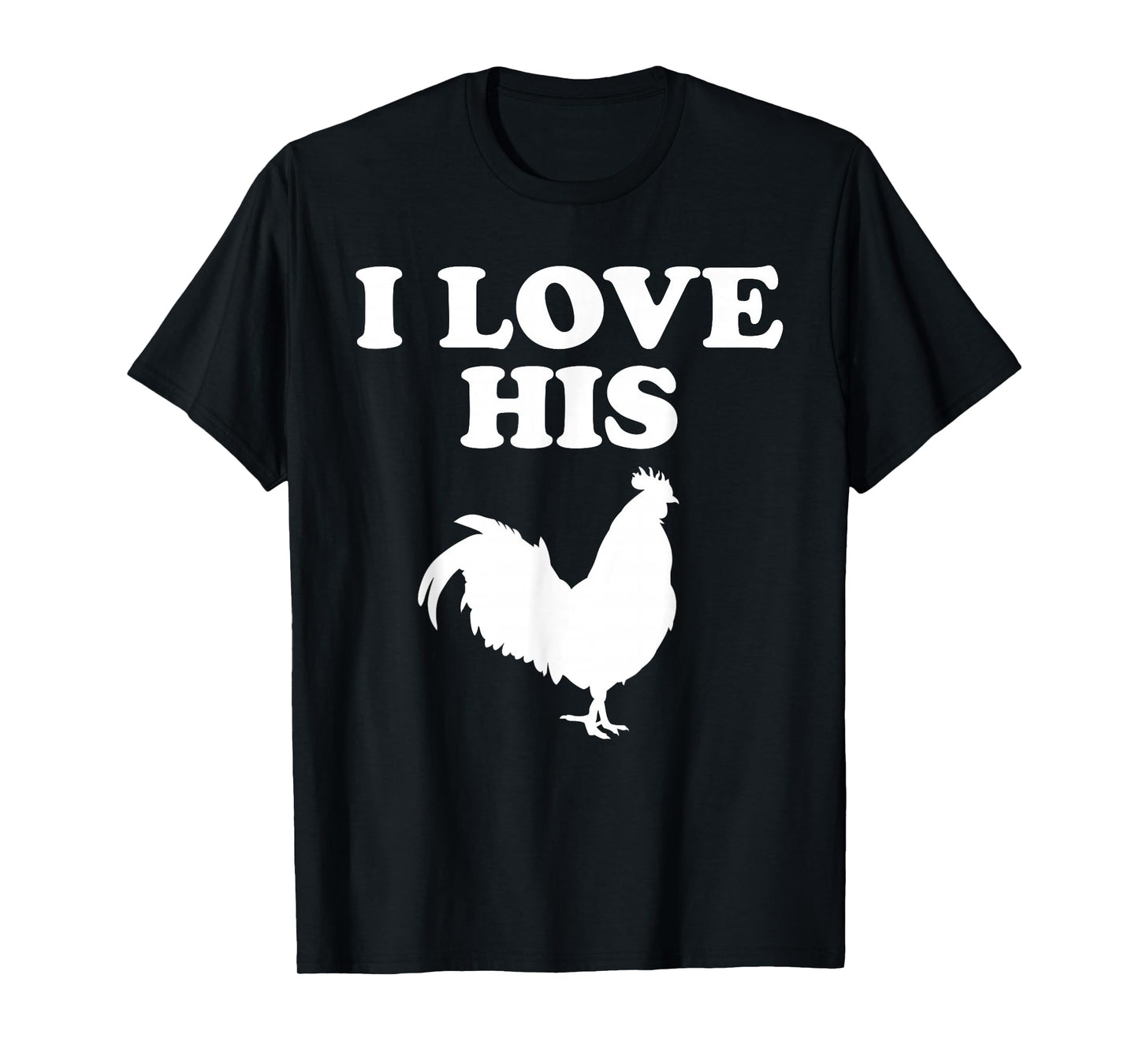 I love her Kitty cat I like his rooster matching couple love T-Shirt