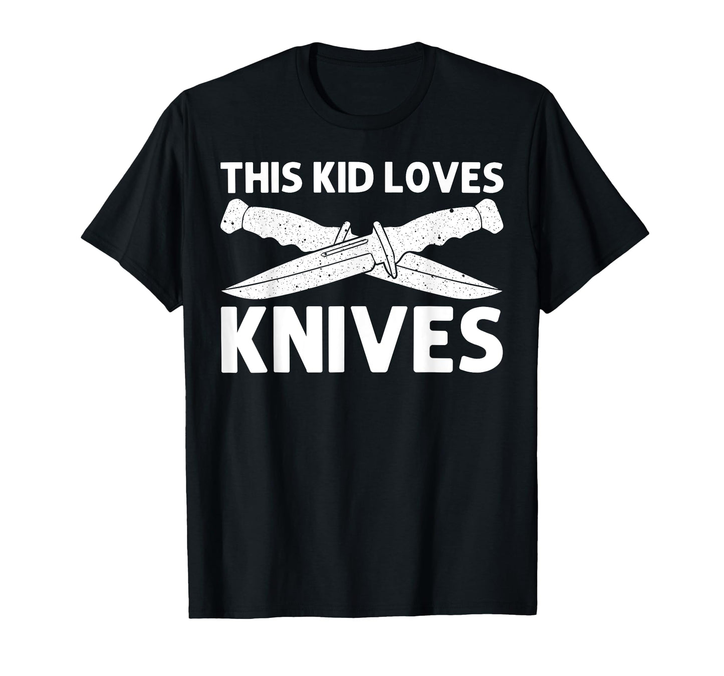 Cute Knife Design For Kids Boys Knife Collector Collection T-Shirt