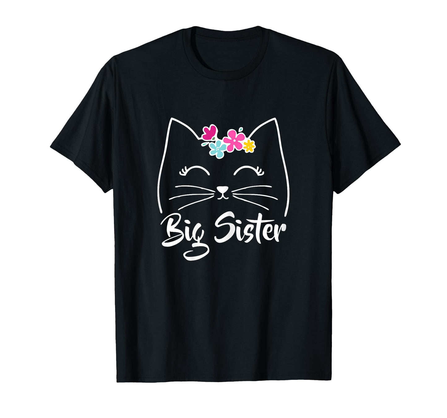 Big Sister Cute Kitty Cat Lover Pets T-Shirt