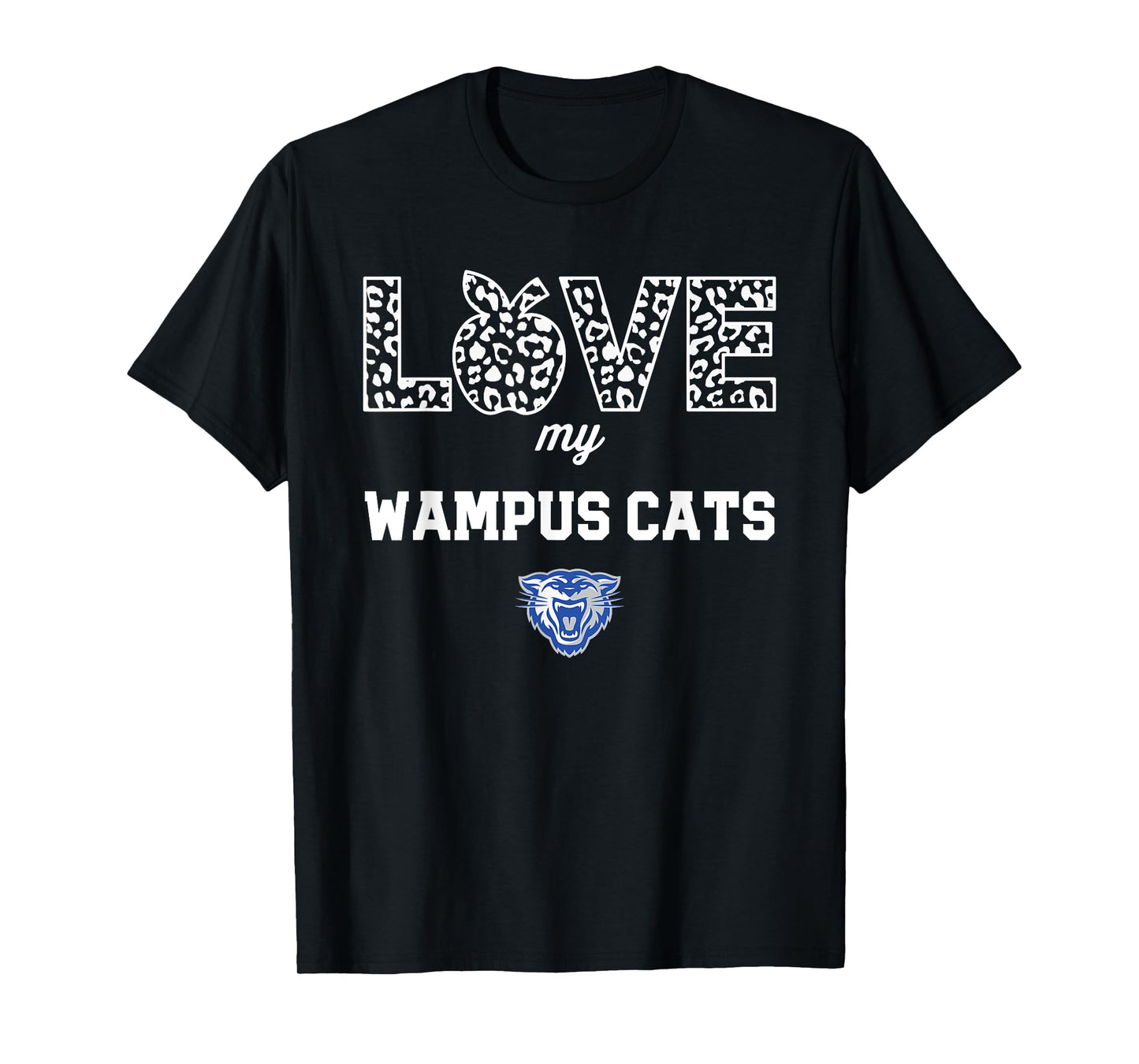 Conway Wampus Cats Logo Love My Team HS T-Shirt