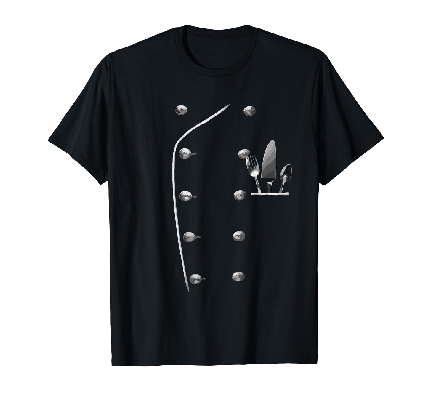 Chef Coat Uniform Cooking Cook Chef Culinary Kitchen T-Shirt