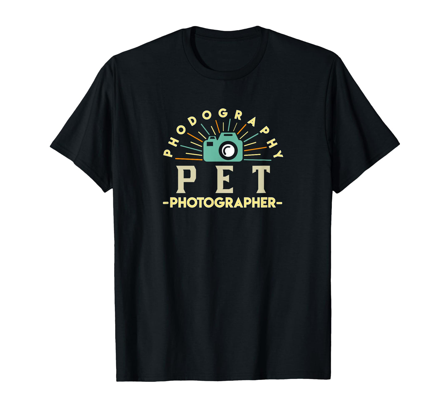 Pet Photographer Gifts Photographing Animals Pet Photography T-Shirt