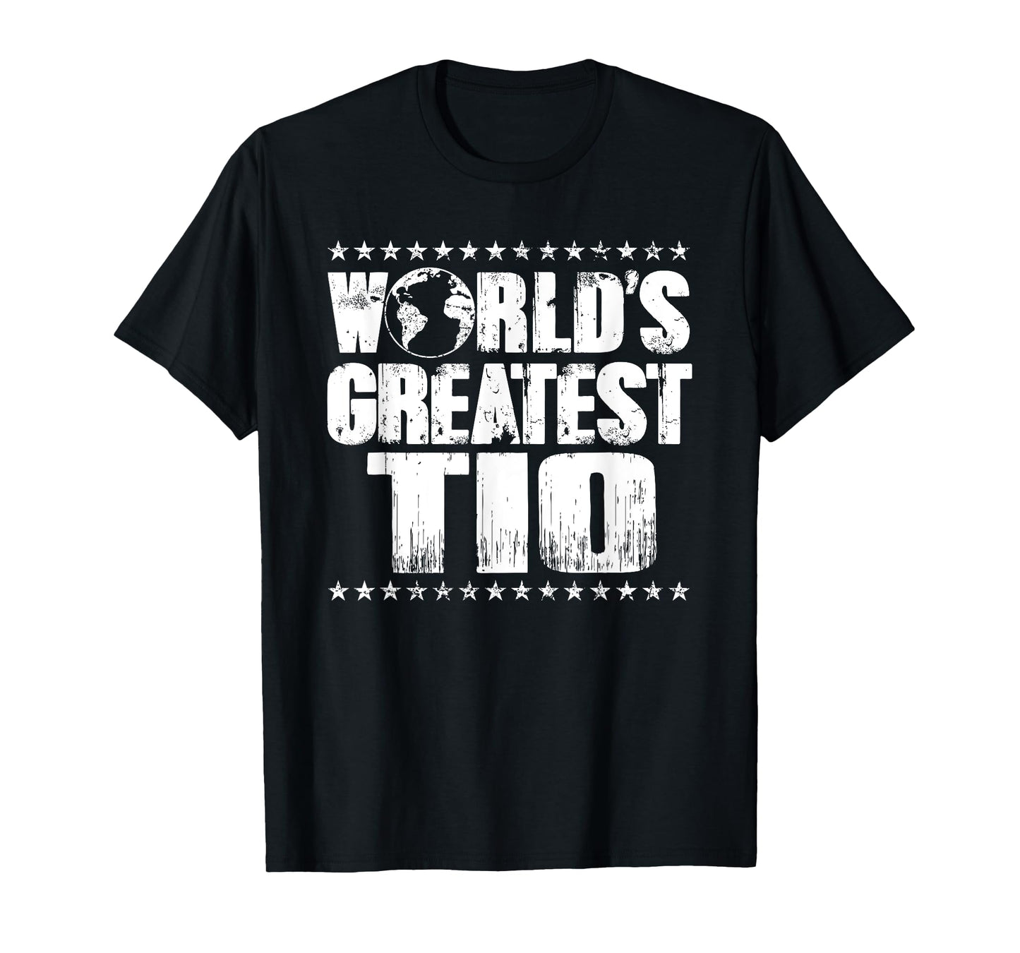 World's Greatest Tio T Shirt -Best Uncle Ever Award Gift Tee