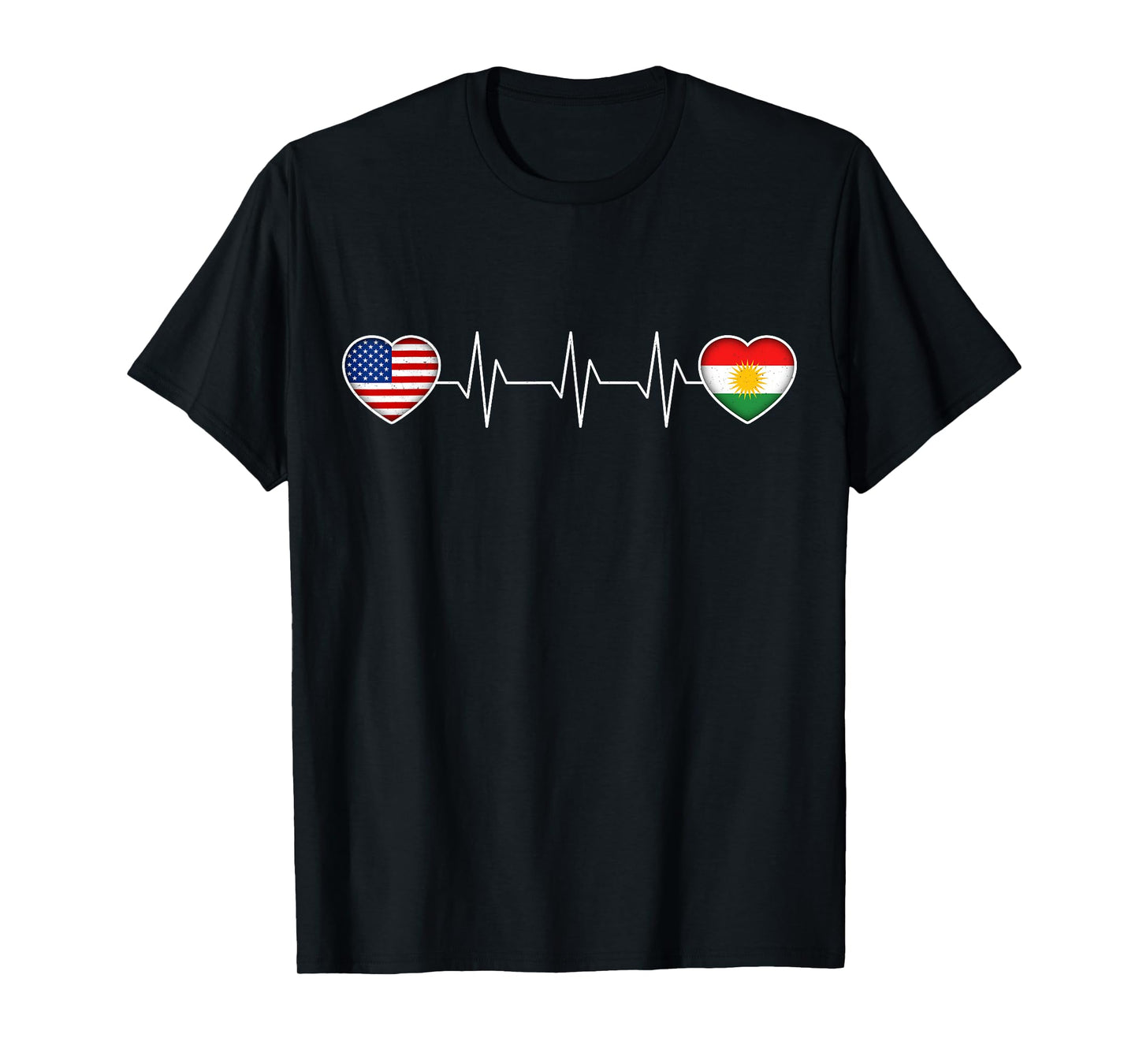 Kurdistan & USA T-Shirt
