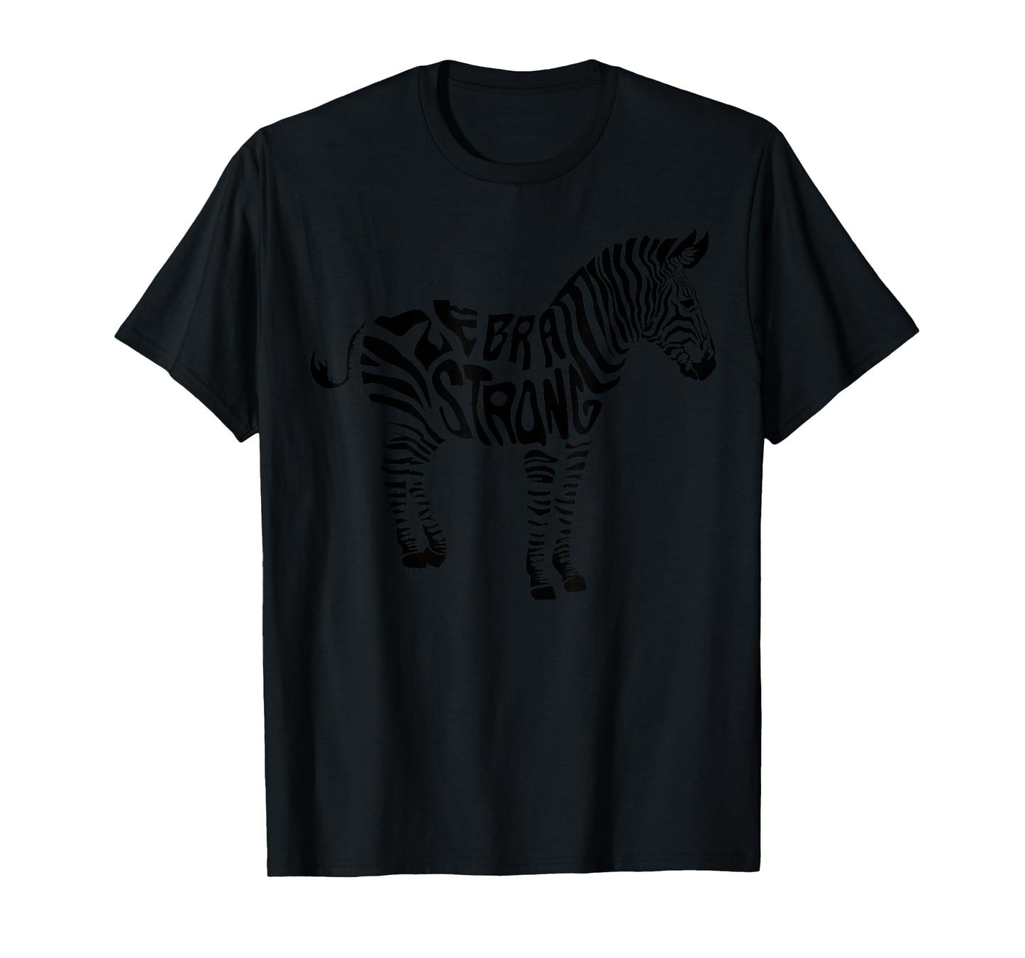 Cute Zebra Strong Ehlers Danlos Syndrome Awareness Gift T-Shirt