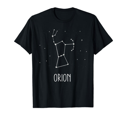 Orion Constellation Astronomy Stargazing Space Gift T-Shirt