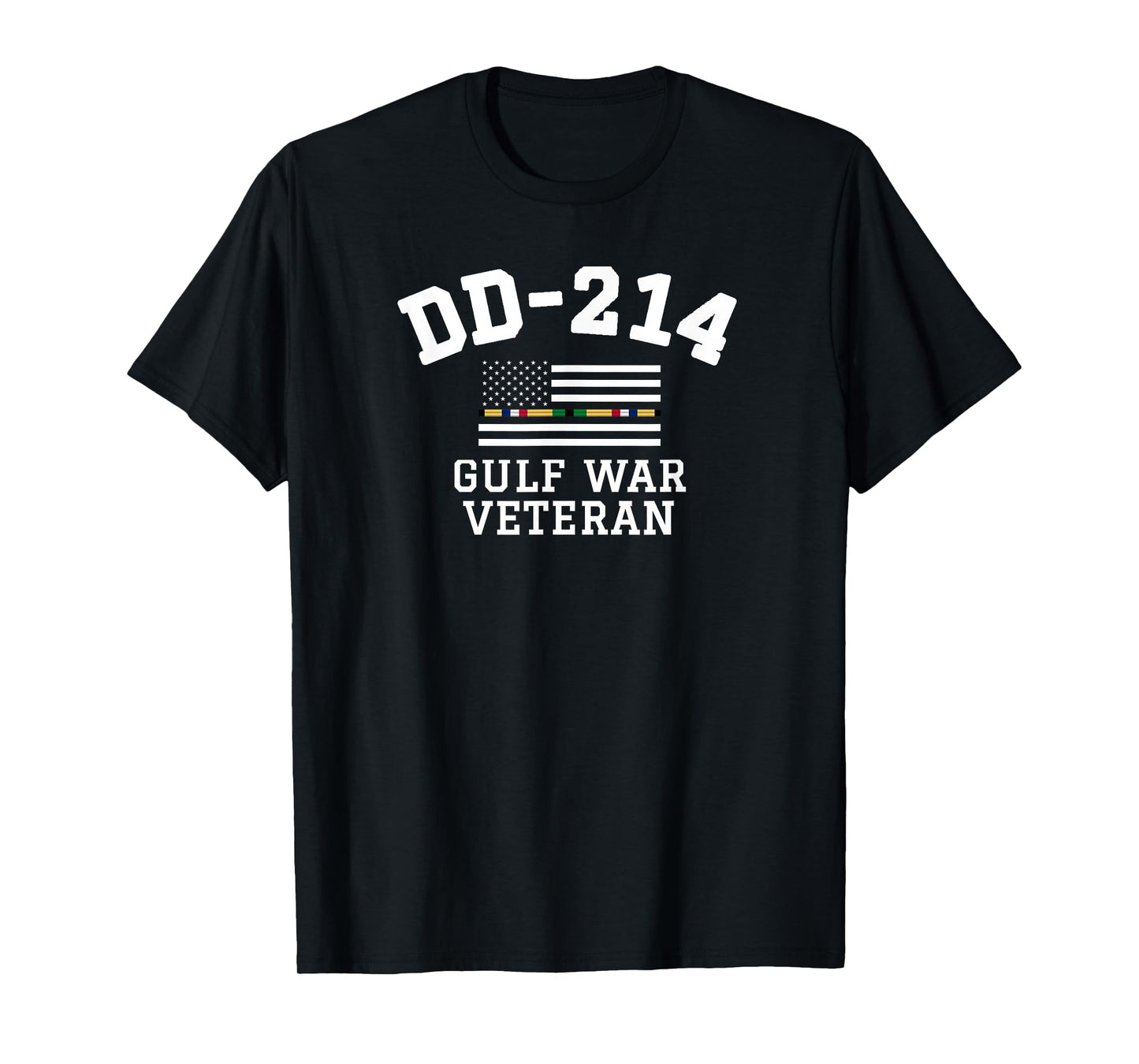 DD-214 Alumni Gulf War Veteran Thin Line Flag T-shirt T-Shirt