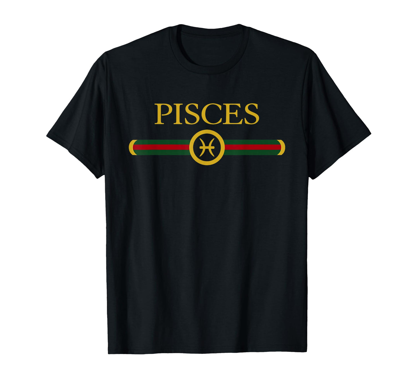 Pisces Zodiac Feb March Birthday Graphic Art Pisces Sign T-Shirt