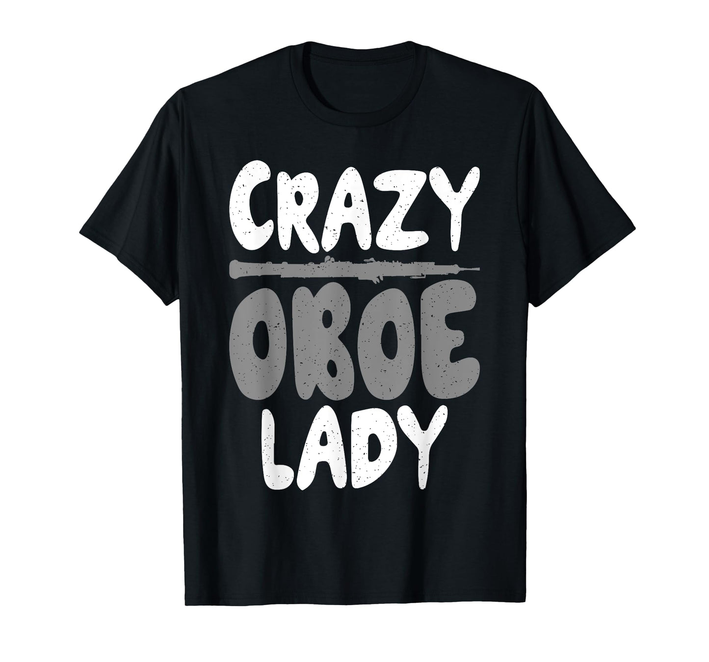 Crazy Oboe Lady Oboist T-Shirt