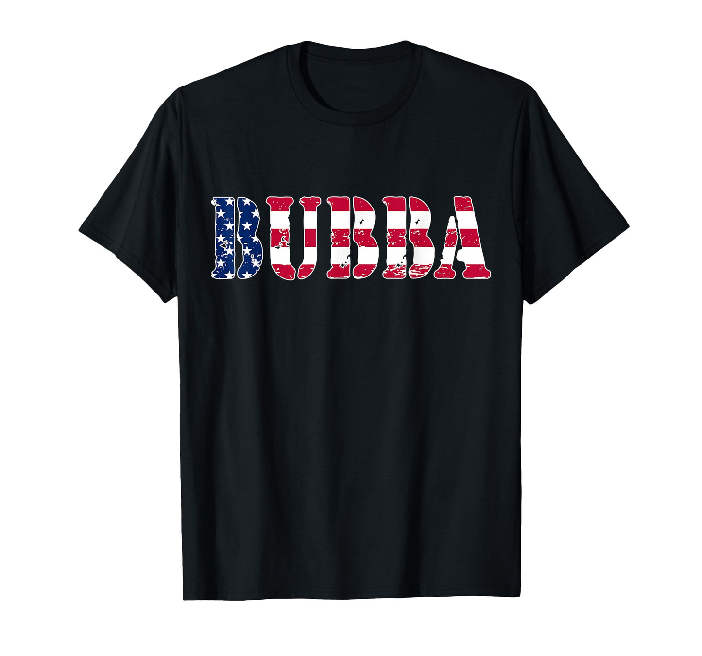 Vintage Bubba American Flag Patriotic 4th of July Women Kids Men T-Shirt