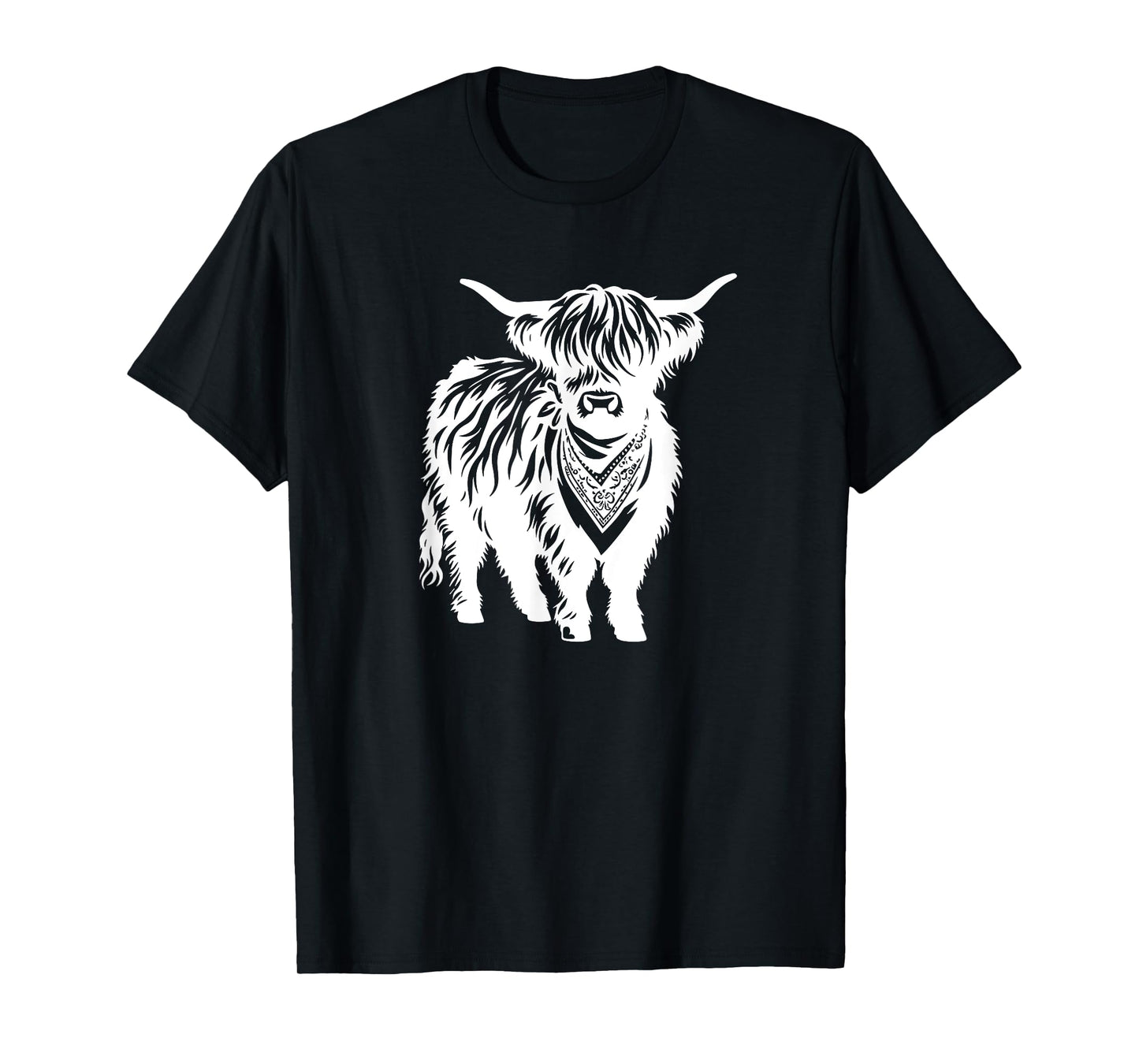 Cute Highland Cow Lover Farmer Men Women Boys Girls Cows T-Shirt