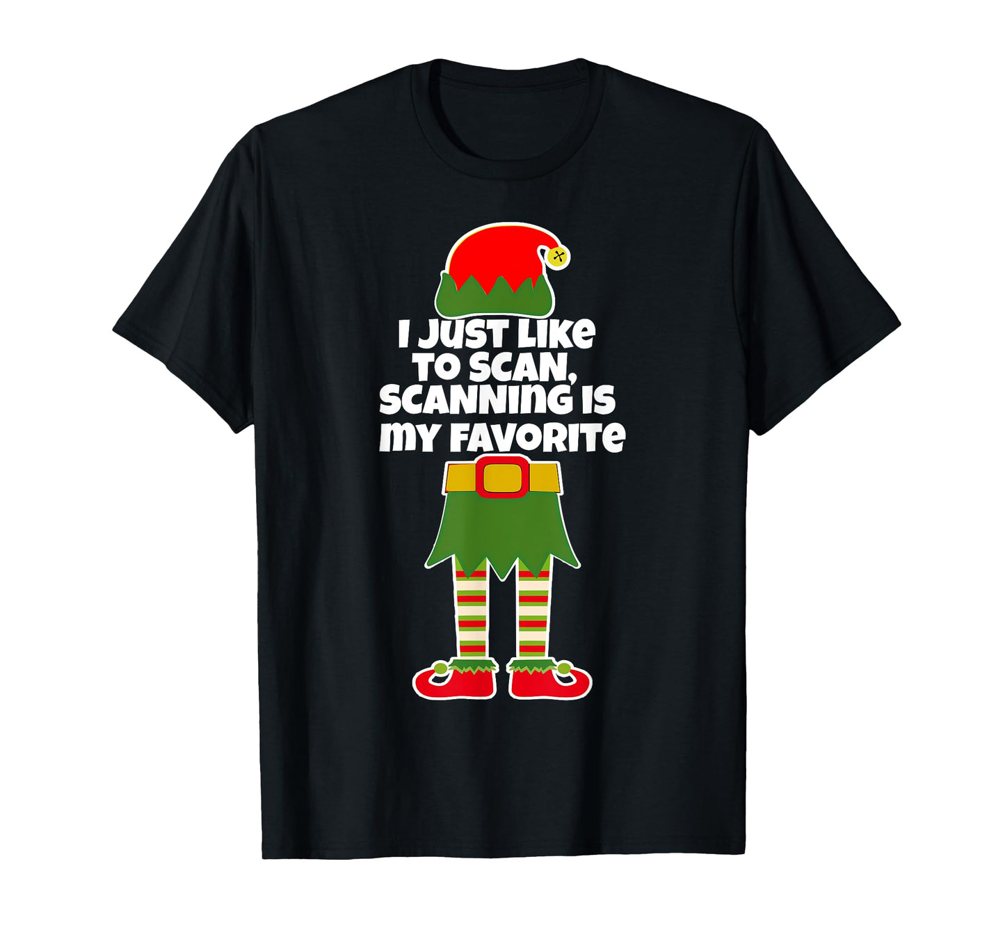 I Just Like To Scan Ultrasound CT MRI Christmas T Shirt T-Shirt