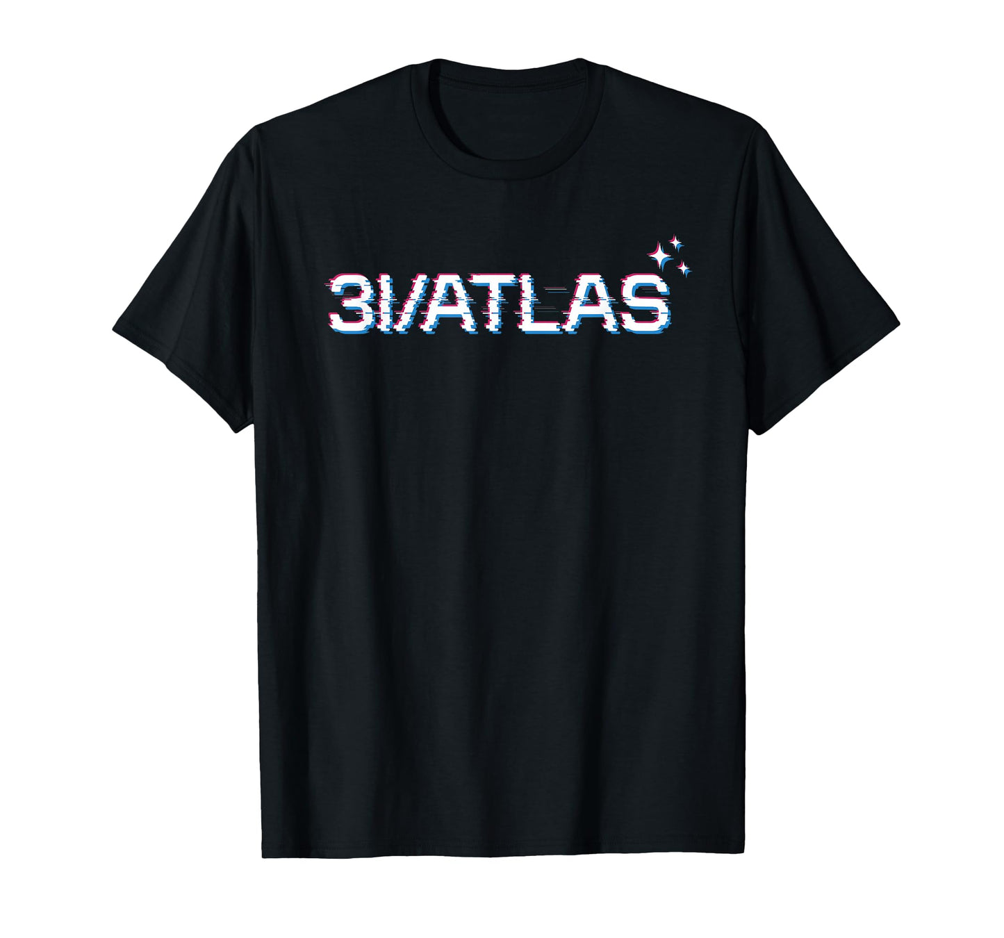 3I/Atlas Interstellar Visitor Astronomy Space Glitch Effect T-Shirt
