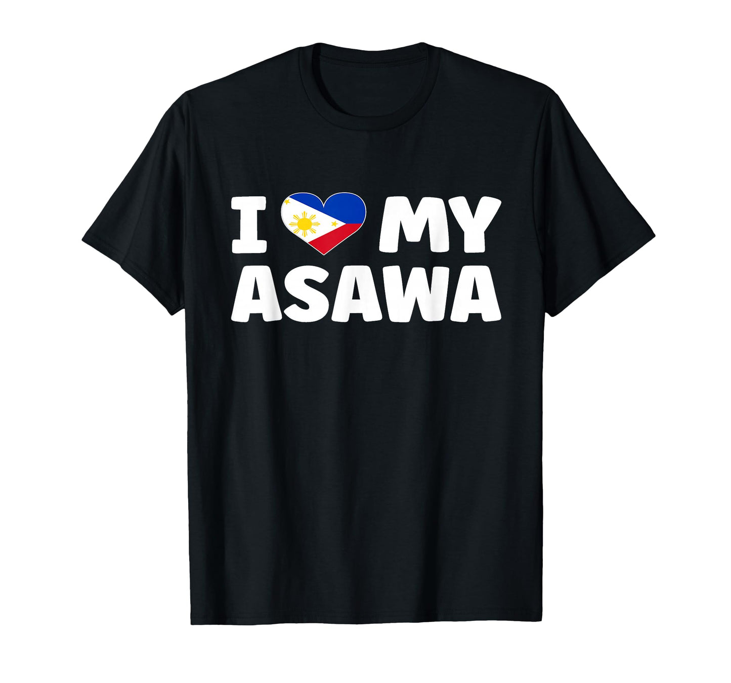 I love my Asawa Wife Philippines Flag Pino Filipina Filipino T-Shirt