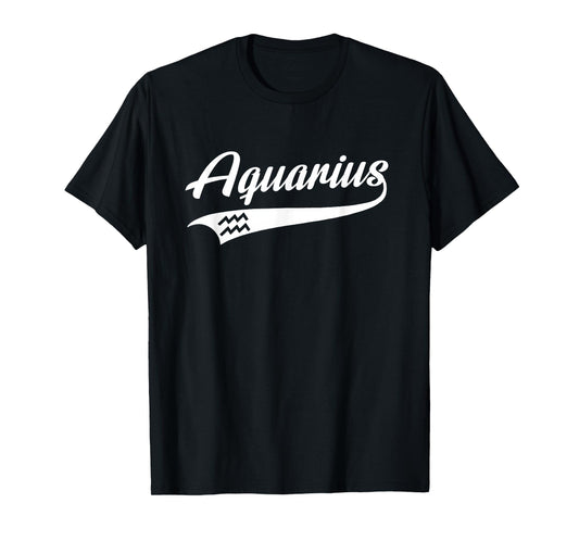 Aquarius Zodiac Sign - Birthday Gift Idea - Classic T-Shirt