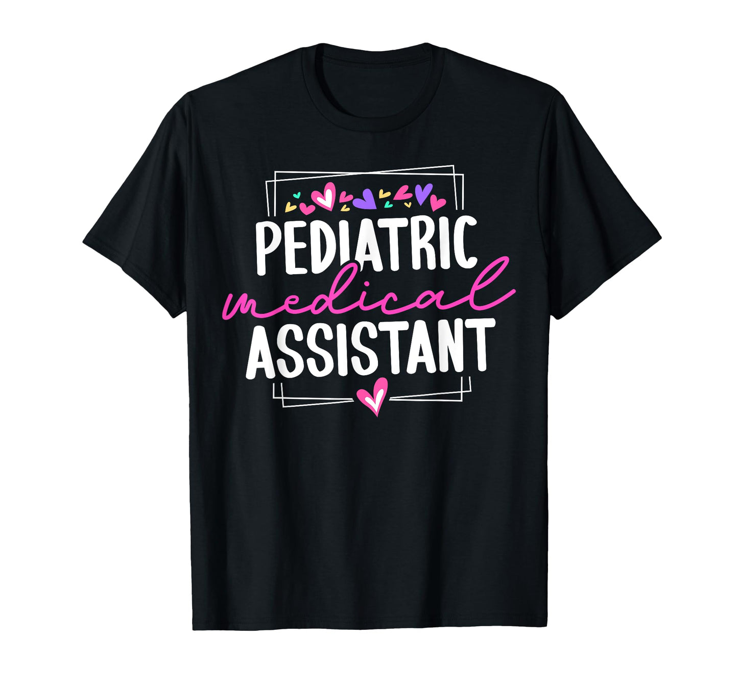 Cute Pediatric Medical Assistant Heart T-Shirt