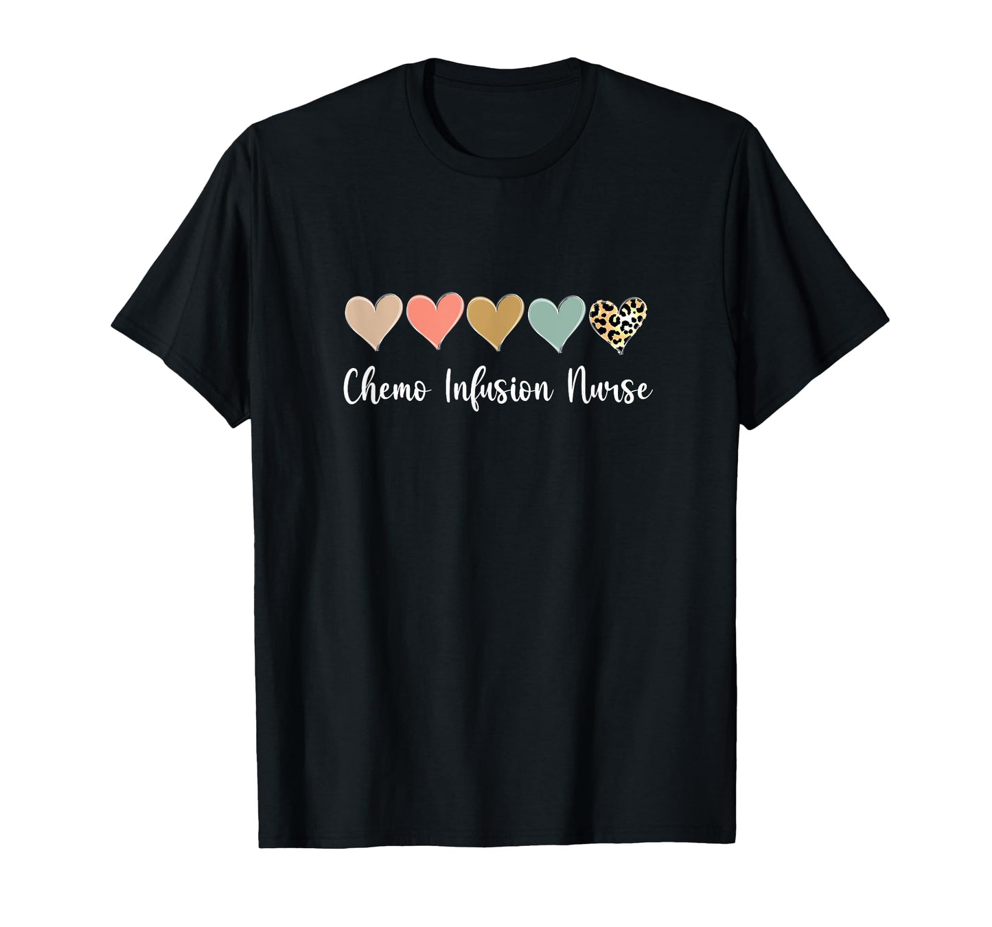 Chemo Infusion Nurse, Leopard chemotherapy Nurse T-Shirt