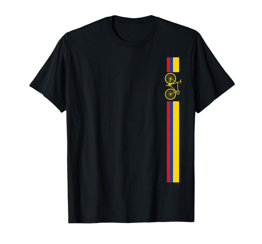 Colombian Cycling Shirt Colombia Flag Cyclist Bicycle Gift T-Shirt