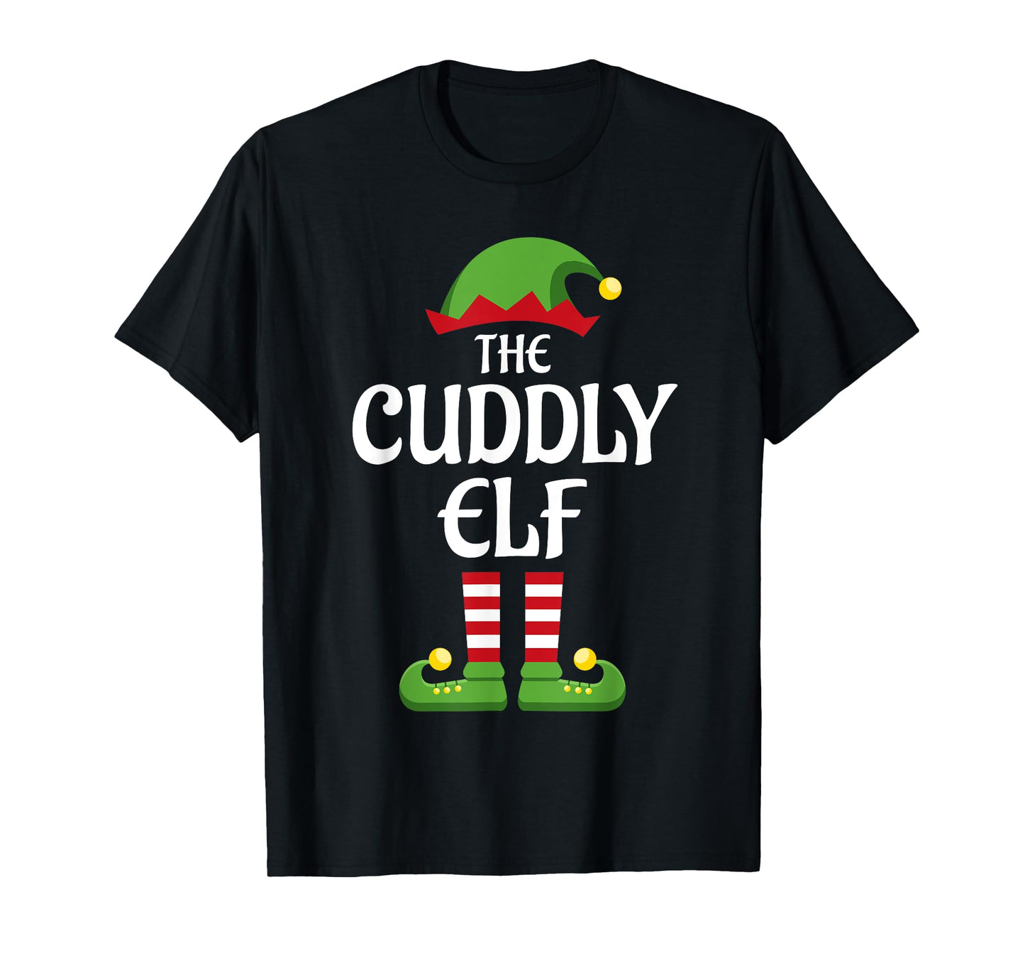 Cuddly Elf Family Matching Group Christmas T-Shirt