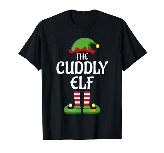 Cuddly Elf Family Matching Group Christmas T-Shirt