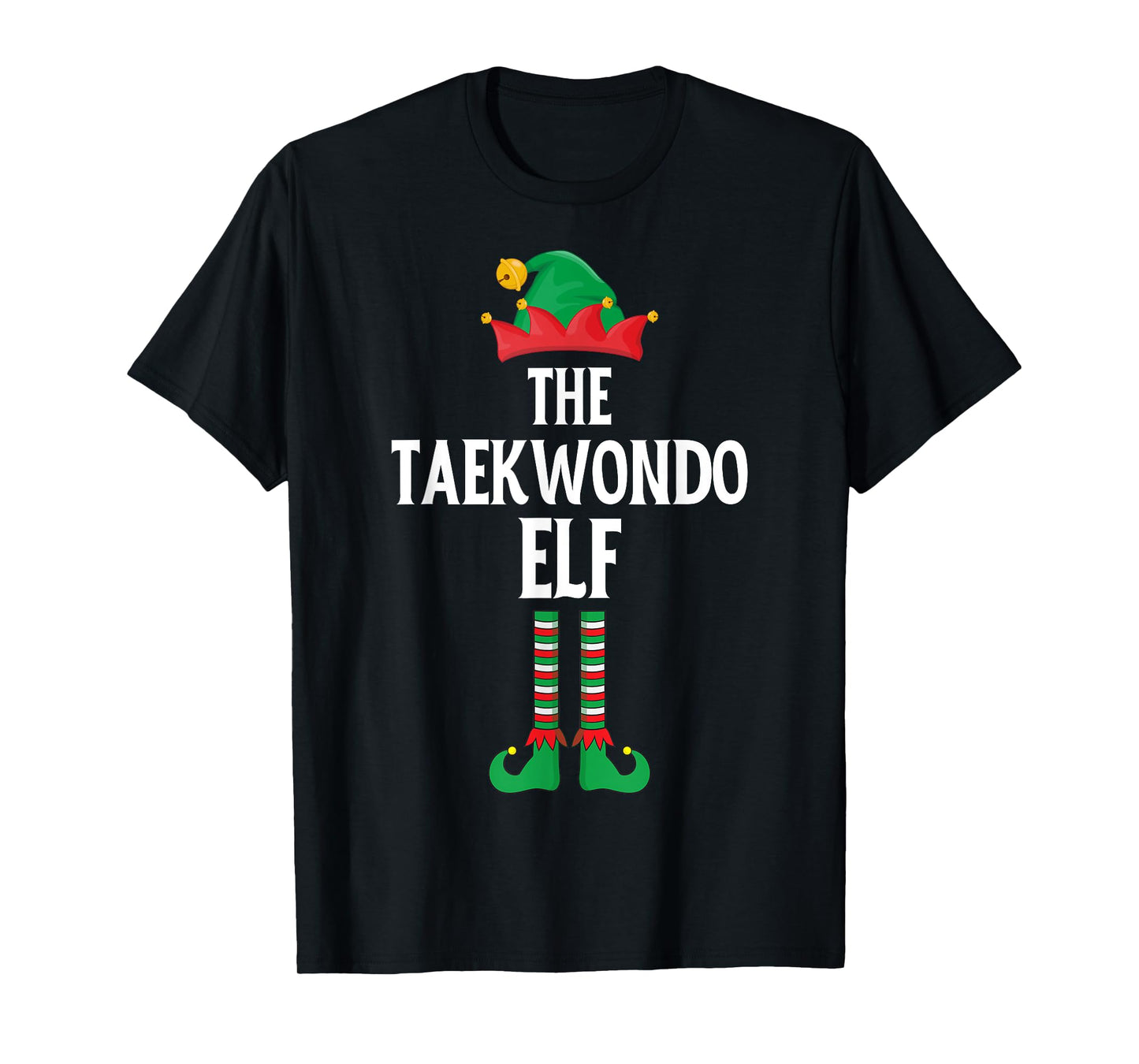 Funny Taekwondo Costume Christmas Santa Xmas T-Shirt