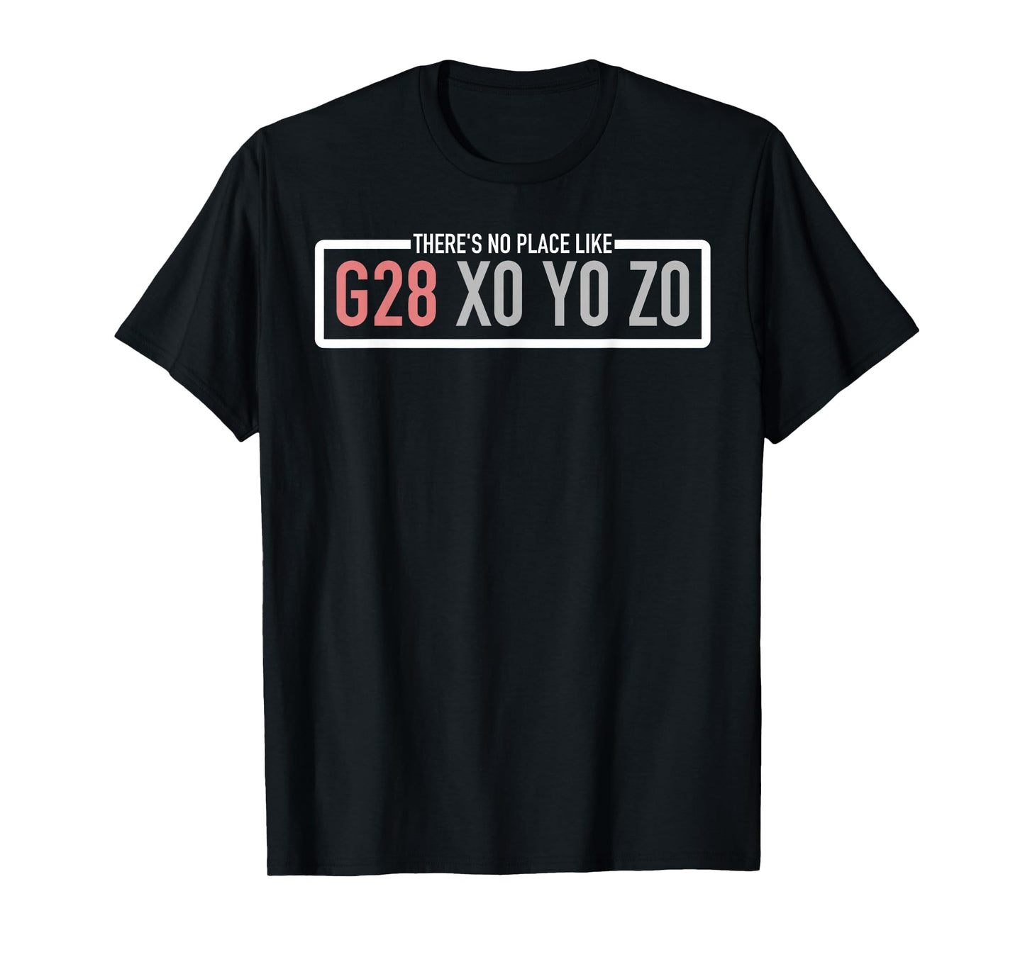 CNC Machinist There's No Place Like G28 X0 Y0 Z0 T-Shirt