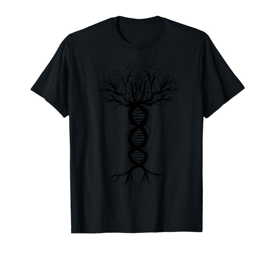 Cool DNA Tree | Funny Plant Genealogy Student Lover Gift T-Shirt