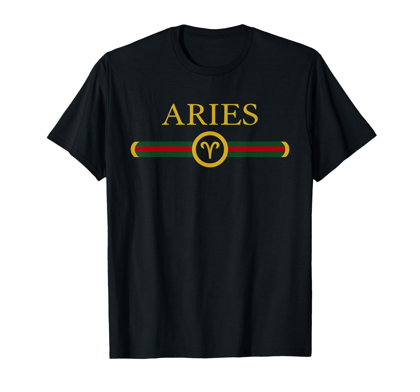 Aries zodiac March april birthday Graphic art Aries sign T-Shirt