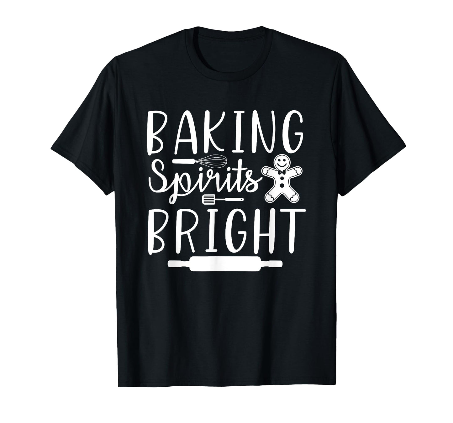 Baking Spirits Bright Holiday Family Matching Christmas T-Shirt